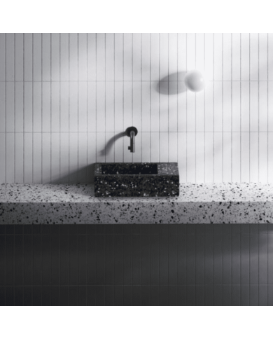 Lave-mains Noir galaxie 36cm Flush 3 Clou