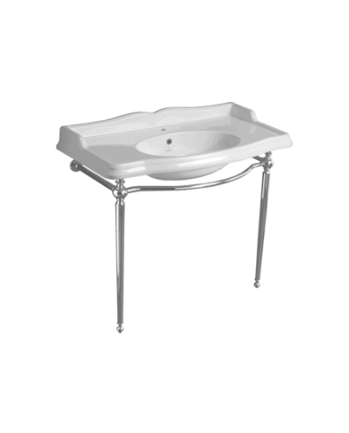 console salle de bain simas | Structure vintage italienne
