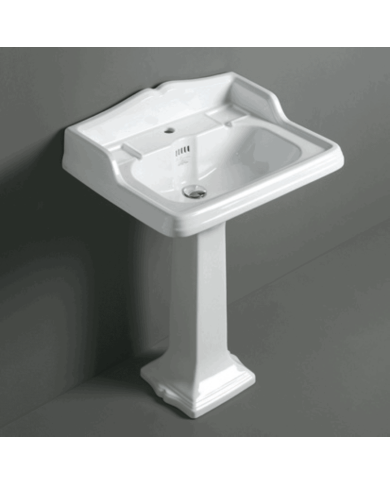 lavabo rétro simas | Céramique italienne monotrou