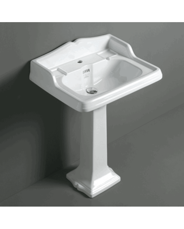 lavabo rétro simas | Céramique italienne monotrou