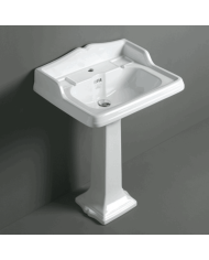 lavabo rétro simas | Céramique italienne monotrou
