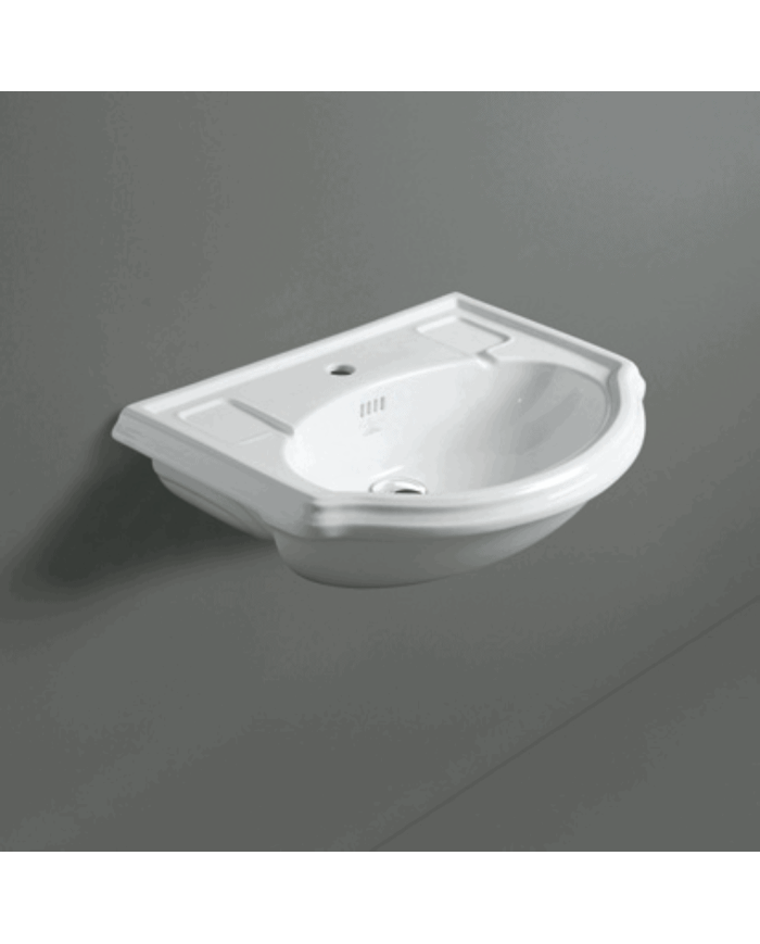 lavabo rétro simas | Céramique italienne 67 cm
