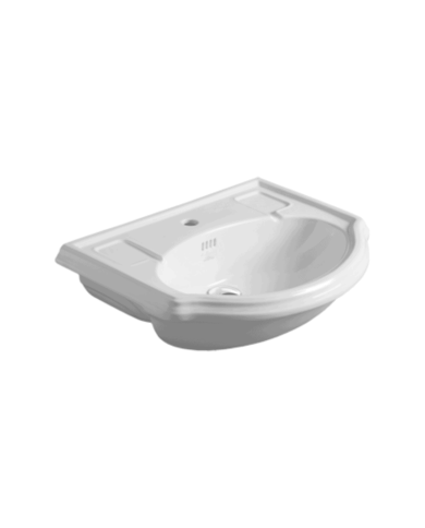 lavabo rétro simas | Céramique italienne 67 cm