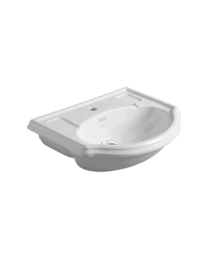 lavabo rétro simas | Céramique italienne 67 cm