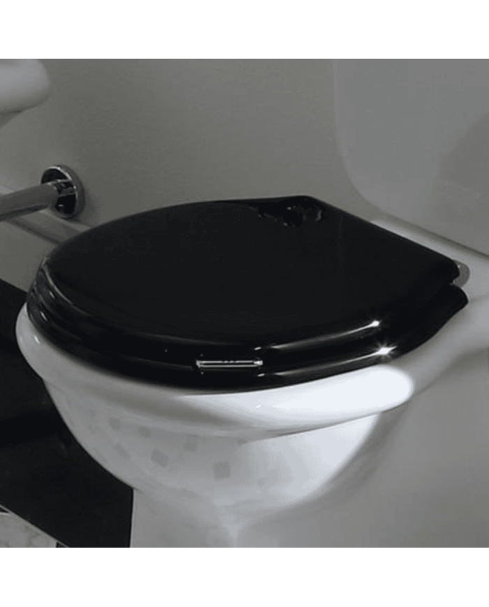 abattant wc simas | Charnières or bronze chromé
