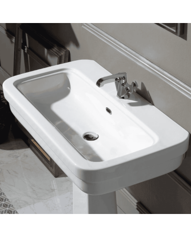 lavabo rétro Simas 90 | Céramique artisanale italienne