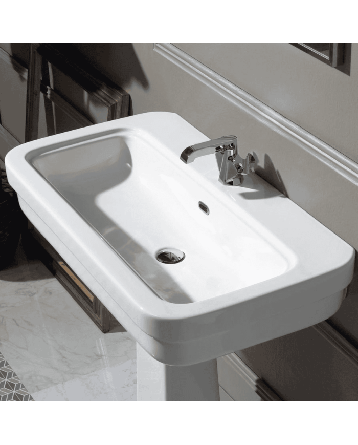 lavabo rétro Simas 90 | Céramique artisanale italienne