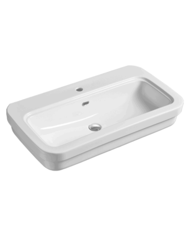 lavabo rétro Simas 90 | Céramique artisanale italienne
