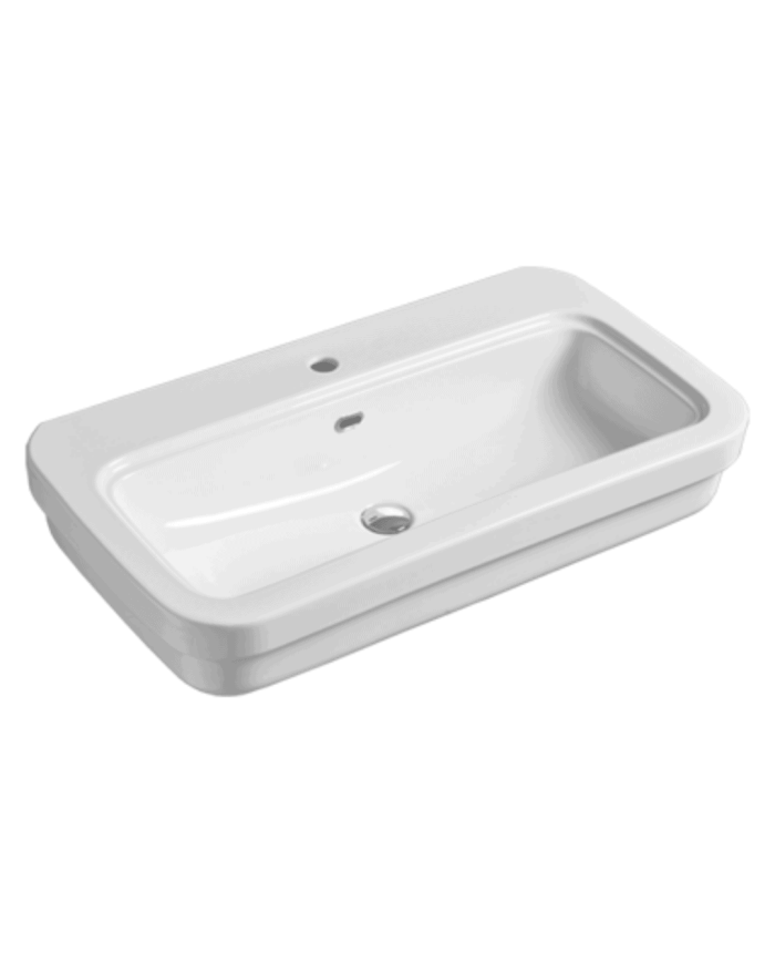 lavabo rétro Simas 90 | Céramique artisanale italienne