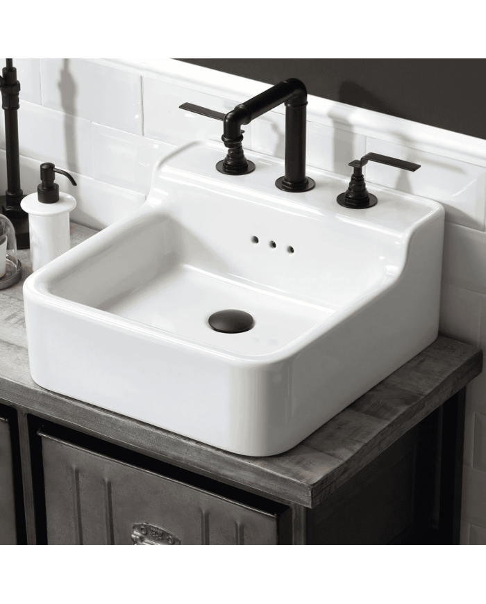 Lavabo 44cm - Industrialis Bleu Provence Lavabo 44cm - Industrialis Bleu Provence