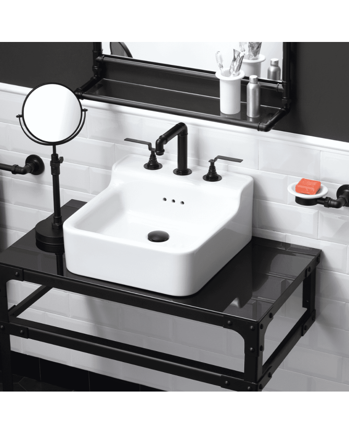 Lavabo 44cm - Industrialis Bleu Provence Lavabo 44cm - Industrialis Bleu Provence