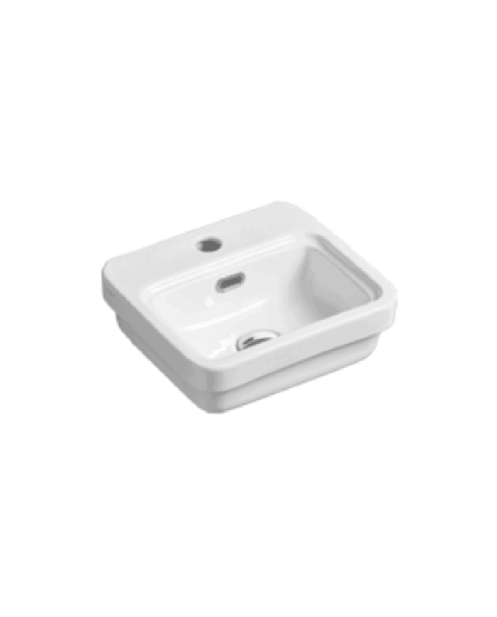 lave-mains suspendu Simas | Céramique italienne 34 cm