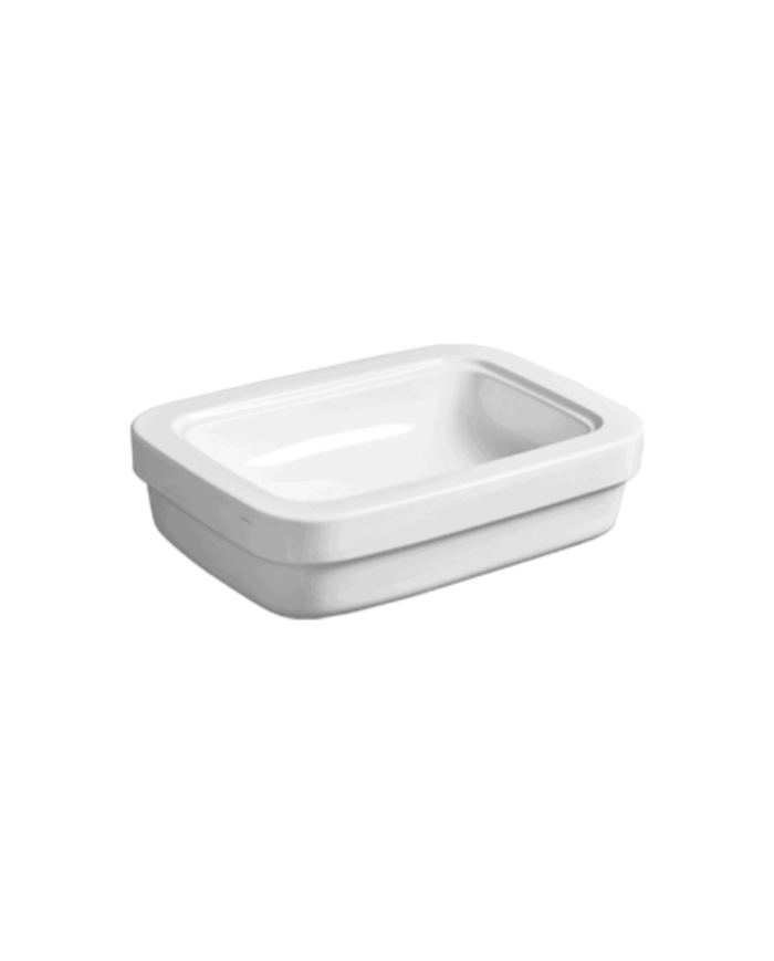 Lavabo suspendu Simas | Céramique italienne 58 cm