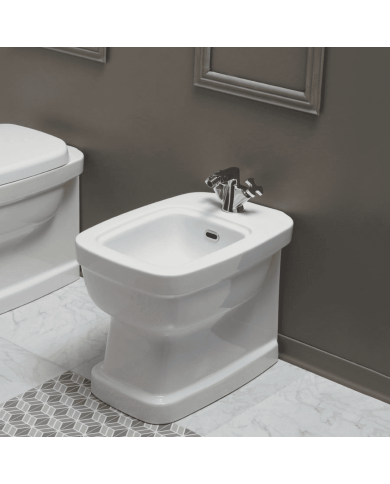 bidet caréné Simas | Céramique italienne vintage