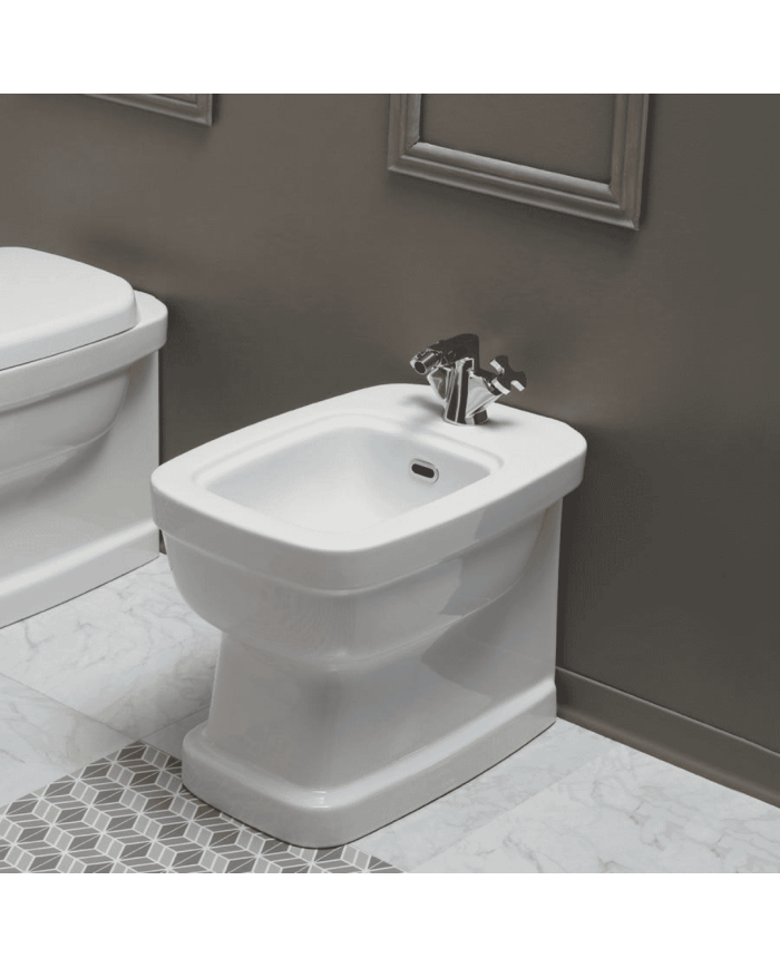 bidet caréné Simas | Céramique italienne vintage
