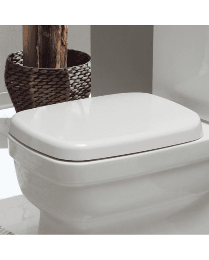 abattant wc simas | enveloppant et chromé