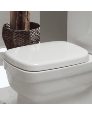 abattant wc simas | enveloppant et chromé