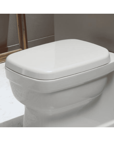 abattant wc simas | enveloppant et chromé
