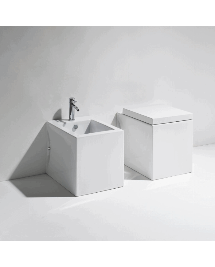 bidet carré Simas | Série Frozen haut de gamme