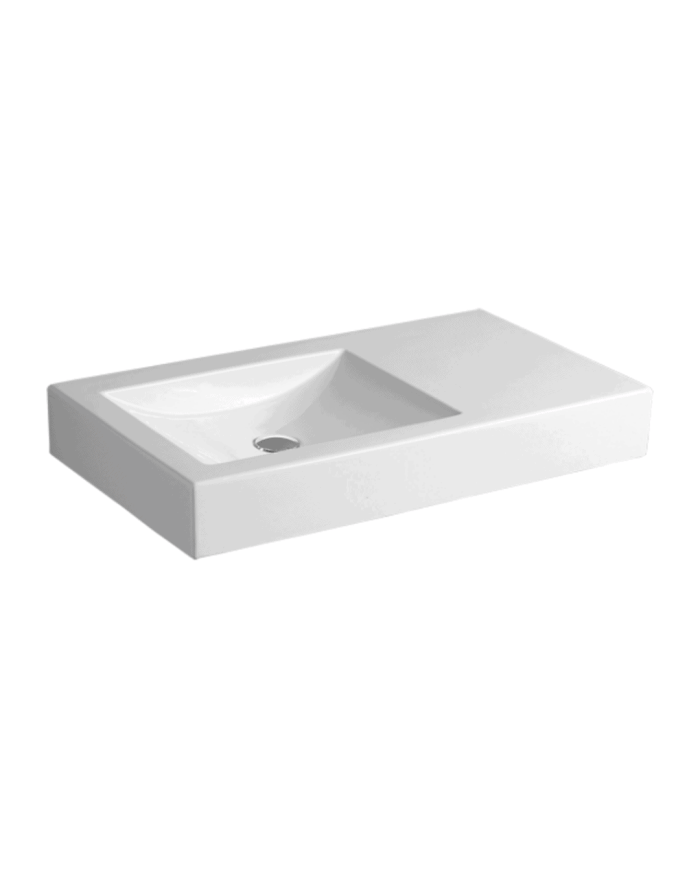 Lavabo 90 Simas | Céramique italienne design carré