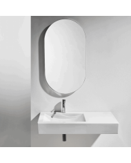 Lavabo 90 Simas | Céramique italienne design carré