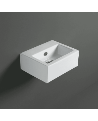 lavabo rétro simas | céramique italienne carrée