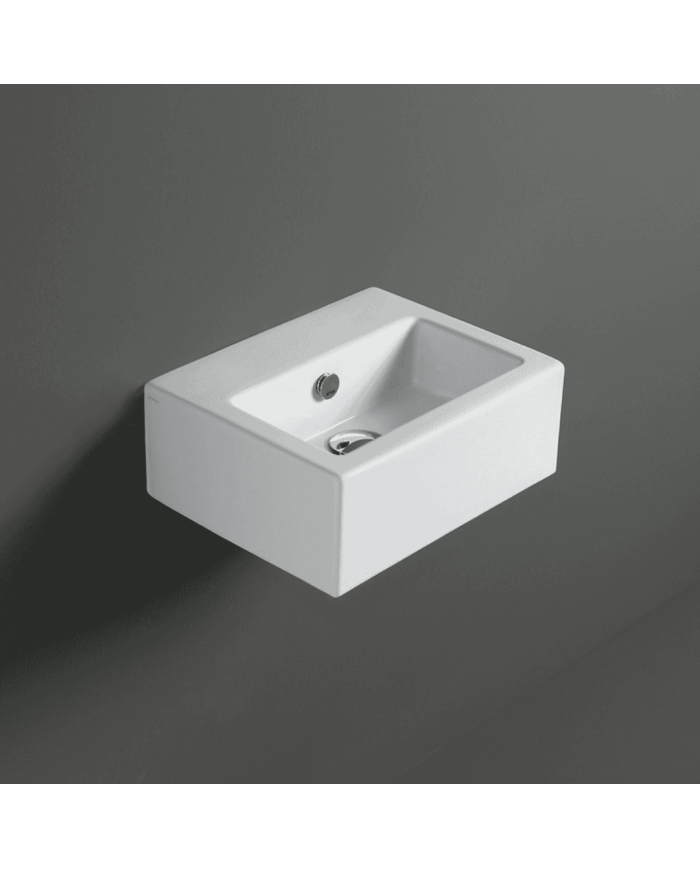 lavabo rétro simas | céramique italienne carrée