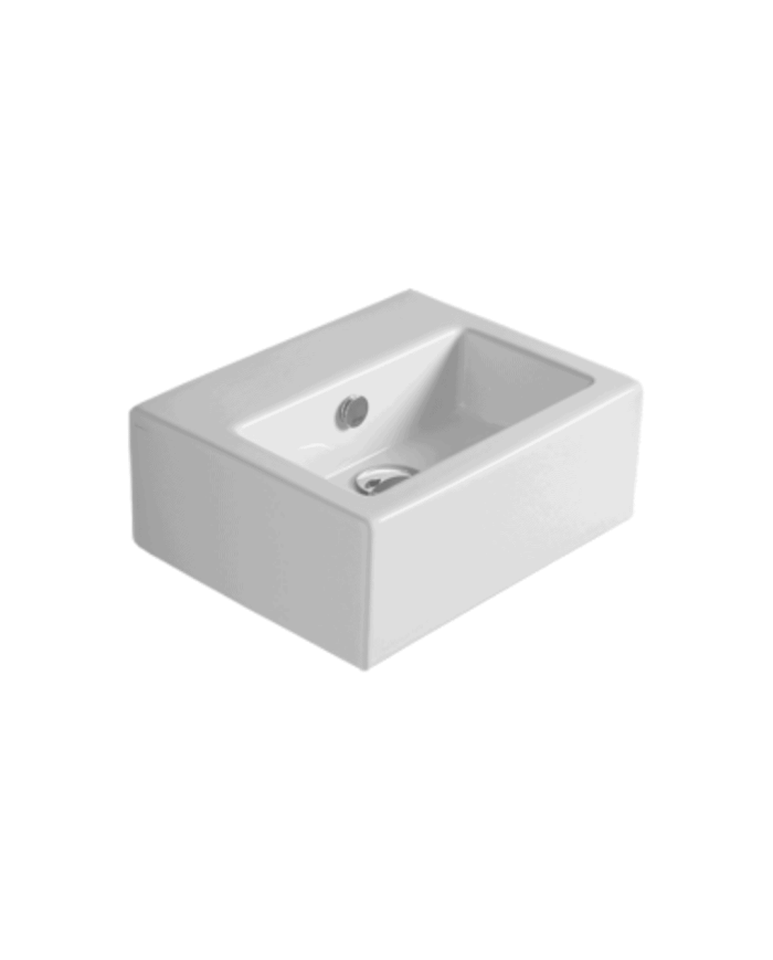 lavabo rétro simas | céramique italienne carrée