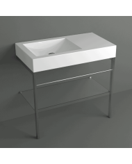 colonne lavabo simas | Frozen 90 cm design carré