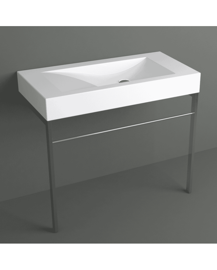 colonne lavabo simas | Frozen design carré haut de gamme