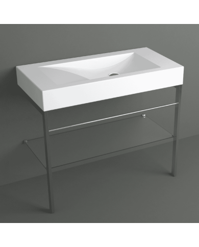 colonne lavabo simas | Frozen design carré haut de gamme