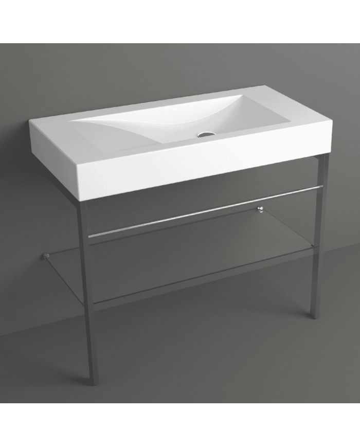 colonne lavabo simas | Frozen design carré haut de gamme
