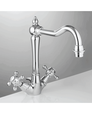 mélangeur lavabo 3 trous simas | Robinetterie italienne