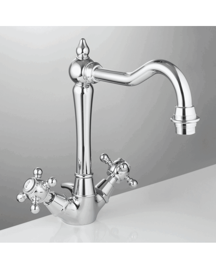 mélangeur lavabo 3 trous simas | Robinetterie italienne