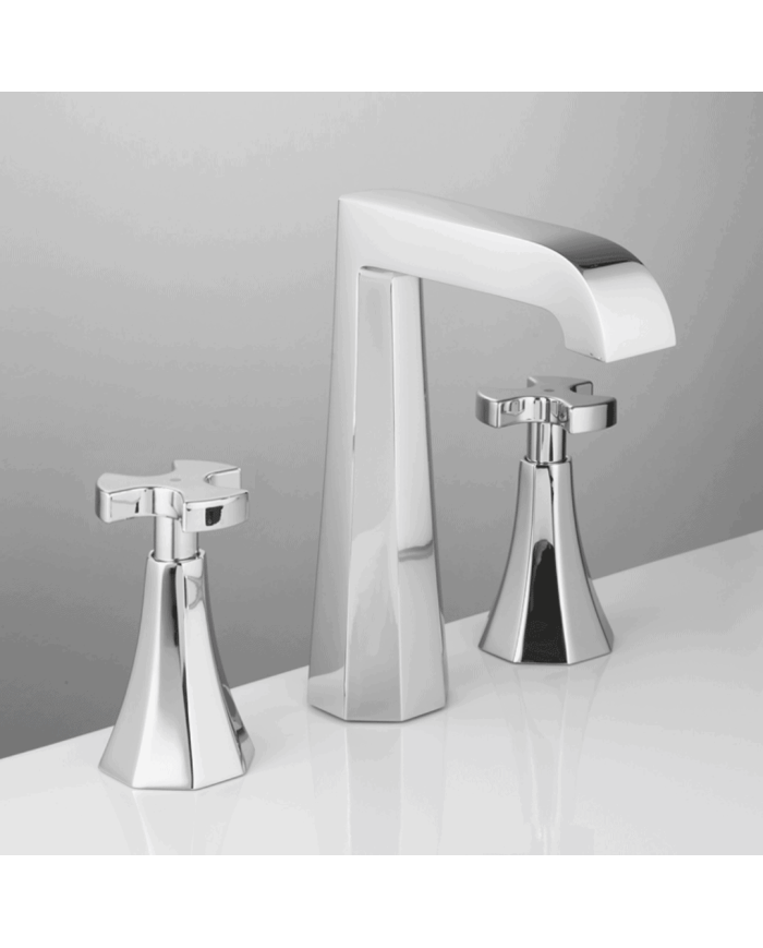 mélangeur 3 trous simas | Robinetterie italienne artisanale