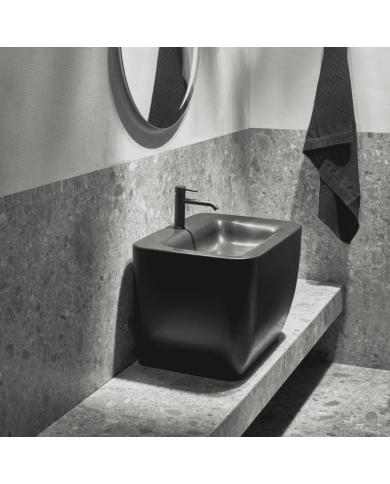 Lavabo suspendu Simas | Céramique artisanale italienne