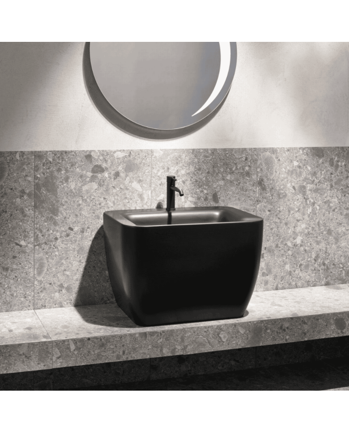 Lavabo suspendu Simas | Céramique artisanale italienne