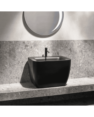 Lavabo suspendu Simas | Céramique artisanale italienne