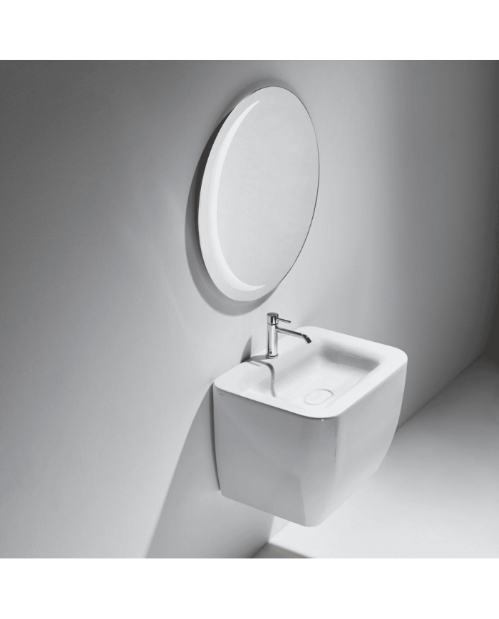 Lavabo suspendu Simas | Céramique artisanale italienne
