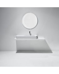 lavabo suspendu simas | Lavabo 100 Henges en céramique
