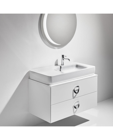 lavabo suspendu simas | Lavabo 100 Henges en céramique
