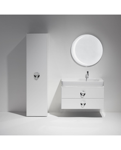lavabo suspendu simas | Lavabo 100 Henges en céramique