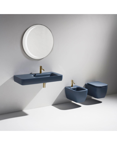 lavabo suspendu simas | Lavabo 100 Henges en céramique