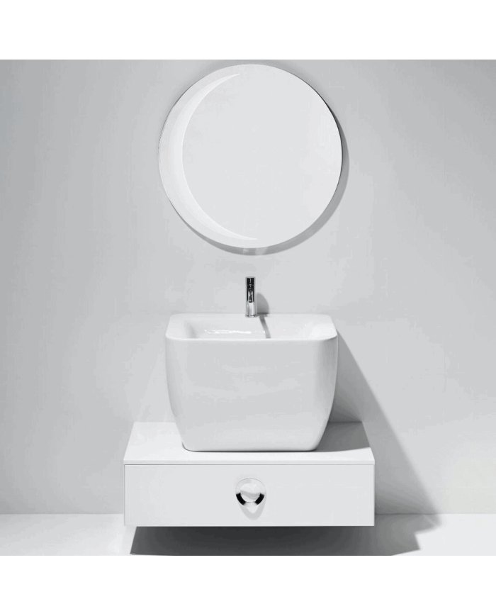 commode suspendue simas | Meuble salle de bain italien