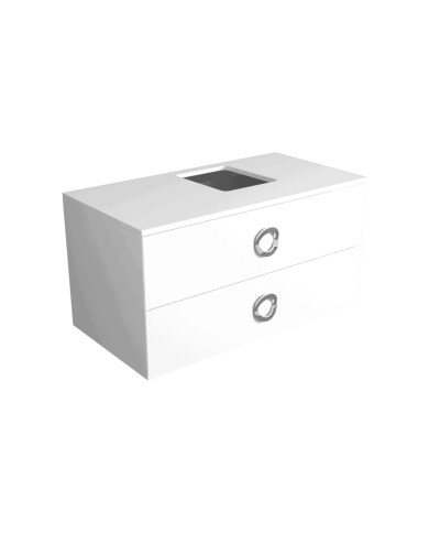 commode suspendue simas | Meuble salle de bain italien