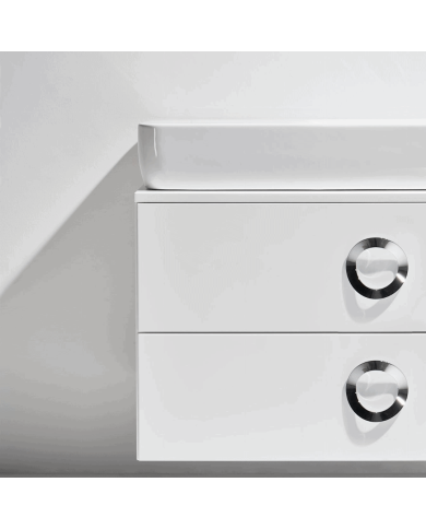 commode suspendue simas | Meuble salle de bain italien