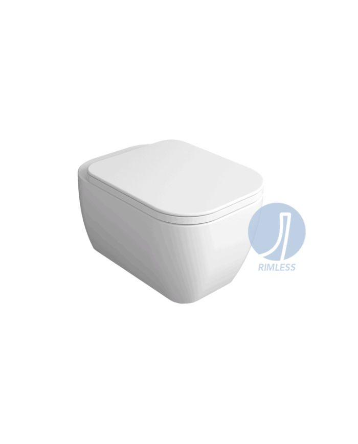 cuvette suspendue simas | Rimless design italien