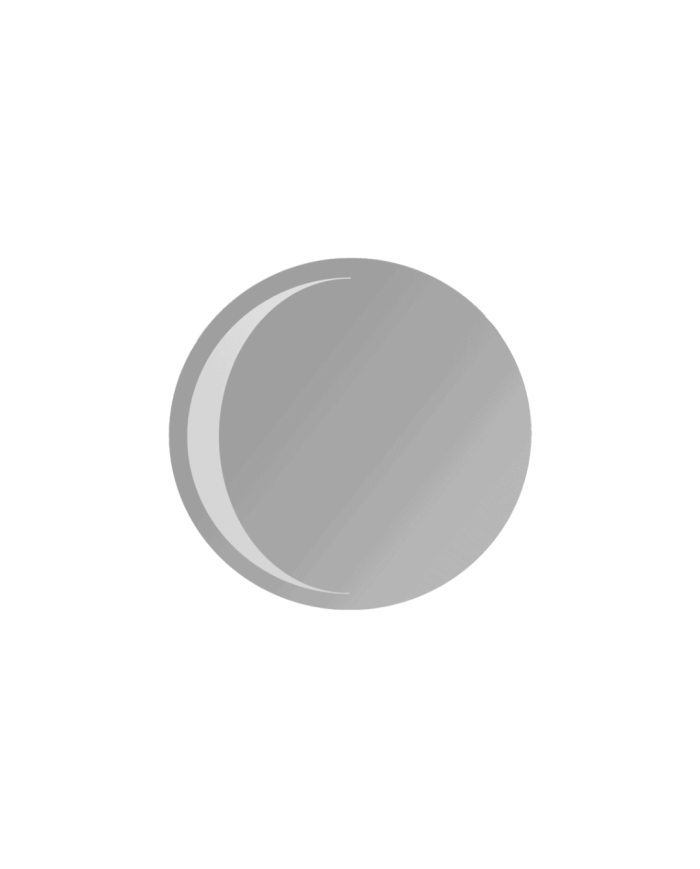 miroir rétro éclairé Simas | Miroir rond 80cm