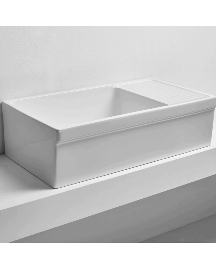 évier cuisine simas | Céramique italien 90 cm