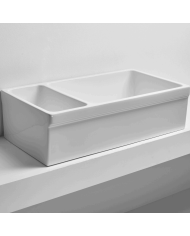 évier cuisine simas | Céramique artisanale 90 cm